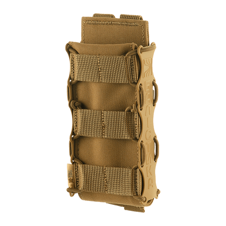 M-Tac Mag Pouch Kolchan AK/AR:lle Cordura 1000D MOLLE-kiinnityksellä, yhteensopiva AK- ja AR-lippaiden kanssa, ruskea.