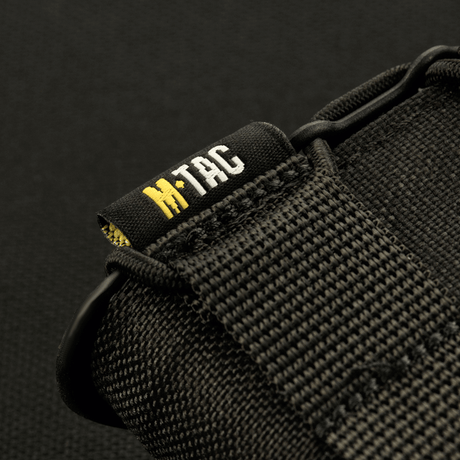 M-Tac lippastasku Kolchan AK/AR Miniille, kestävä Cordura, ompeleiden ja merkin lähikuva, galleria-asento 1.