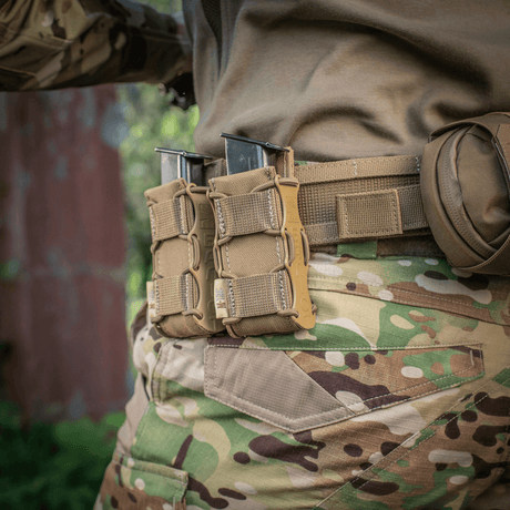 M-Tac pistoolilippastasku Kolchan, kestävä Cordura, NIJ-sertifiointi, suunniteltu taktiseen lipassäilytykseen, galleria-asento 1.