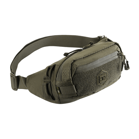 M‑Tac Bæltetaske Elite Hex Cordurasta YKK-vetoketjulla, sopii arkeen tai taktiseen käyttöön, tyylikäs ja kompakti muotoilu.