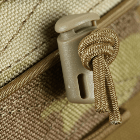 Lähikuva M-Tac Dobbelt Magtaske til AK Gen.3 -taskun vetoketjusta ja narusta, Cordura 1000D.