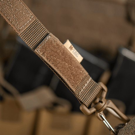 M-Tac Karabinhage Tilbehør med Velcro til fastgørelse af udstyr; ideel til MOLLE-systemer på rygsække og veste