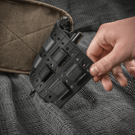 M-Tac Modul Insert Molle 11x19, Laser Cut helpottaa laukun organisointia. Polymerkomposit, kestävä ja pitkäikäinen, MOLLE-yhteensopivat lokeroiset.