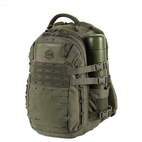 M-Tac Mission Rygsæk Elite Hex Cordura 1000D:llä ja MOLLE LASER CUT -järjestelmällä, ergonomisesti suunniteltu lisätaskuilla, taktinen reppu.