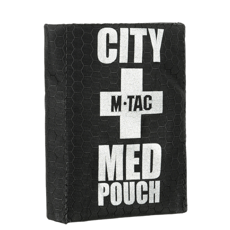 M-Tac City Med Pouch Hex kestävästä hexagon-kuvioidusta ripstop-materiaalista, kompakti ensiapupussi, kuva 1