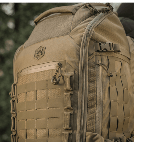 M-Tac reppu Large Elite Hex Gen. IV, ergonominen reppu Cordura-materiaalia, tyylikäs muotoilu, sopii aseiden säilytykseen.