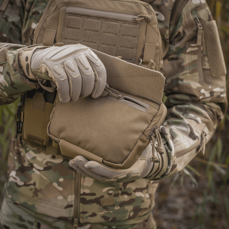 M-Tac Lomme til Tilbehør Lower Large Elite Plate Carrier, robusti Cordura 500D, taktinen toiminto ja käytännöllinen vetoketjutasku, galleria-asento 1.