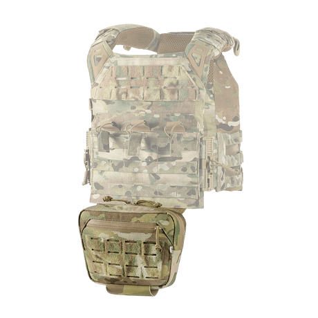 M-Tac Lomme til Tilbehør Lower Large Elite Plate Carrier, kulutusta kestävä Cordura 500D, NIJ-sertifiointi, toiminnallinen taktinen pussukka, galleria-asento 1.