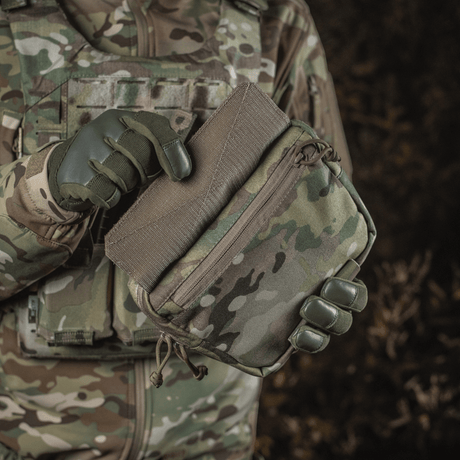 M-Tac Lomme til Tilbehør Lower Large Elite Plate Carrier, kulutusta kestävä Cordura 500D, NIJ-sertifiointi, galleria-asento 1.