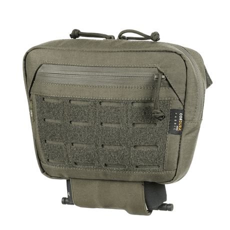 M-Tac Lomme til Tilbehør Lower Large Elite Plate Carrier kestävässä Cordura 500D -materiaalissa, NIJ-sertifiointi, näkymä galleria-asennossa 1, oliivinvihreä malli.