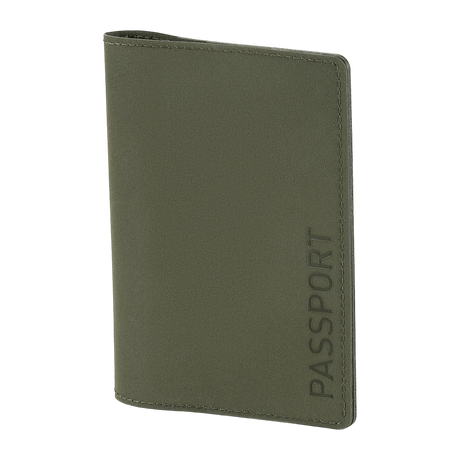 M‑Tac passinsuoja modernista polymeerikomposiitista "Passport"-painatuksella, 13,5 x 10 cm, suunniteltu suojaamaan passi matkalla.