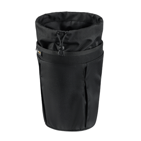 Musta M‑Tac Magasinsæk Dump Pouch Lite Elite quick-pull -suljinnalla ja MOLLE-kiinnityksellä, valmistettu kestävästä Cordura 500D -materiaalista.
