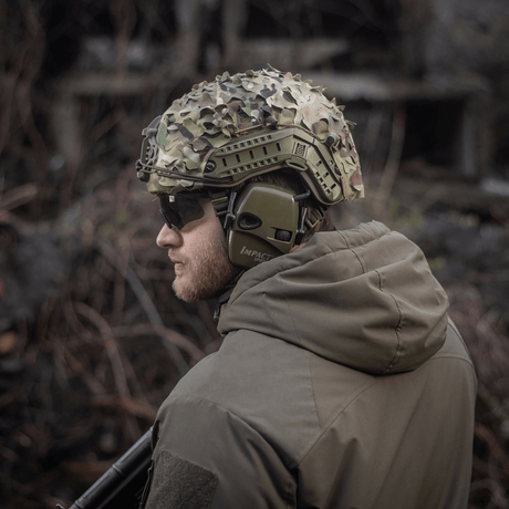 M‑Tac Vilha Hjelmcover FAST, camouflage og beskyttelse til hjelme, lavet af Cordura 500D med Velcro-stropper i MULTICAM mønster