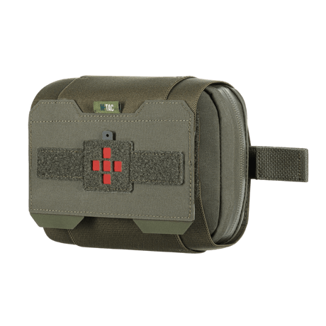 M-Tac Horisontal Medic Lomme Large Elite multicam-materiaalissa, NIJ-sertifiointi, galleria-asento 1, suljettu ensiaputasku taktillisella designilla.