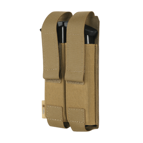 M-Tac Dobbeltlomme APS Laser Cut Gen. II | taktinen design kestävässä Cordura-materiaalissa kahden APS-magasiinin säilytykseen, galleria-asento 1.