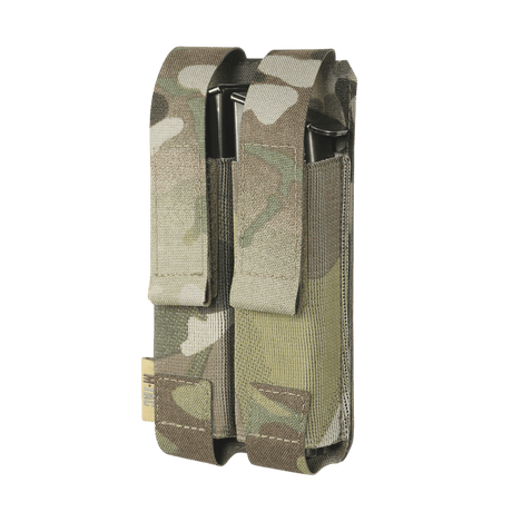 M-Tac kaksoistasku APS Laser Cut Gen. II | taktinen muotoilu kestävästä Cordura-materiaalista kaksinkertaiselle APS-lippupidikkeelle, galleria-asento 1.