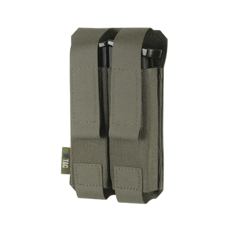 M-Tac Dobbeltlomme APS Laser Cut Gen. II | taktinen design kestävässä Cordura-materiaalissa kahden APS-magasiinin kiinnitykseen, galleria-asento 1.