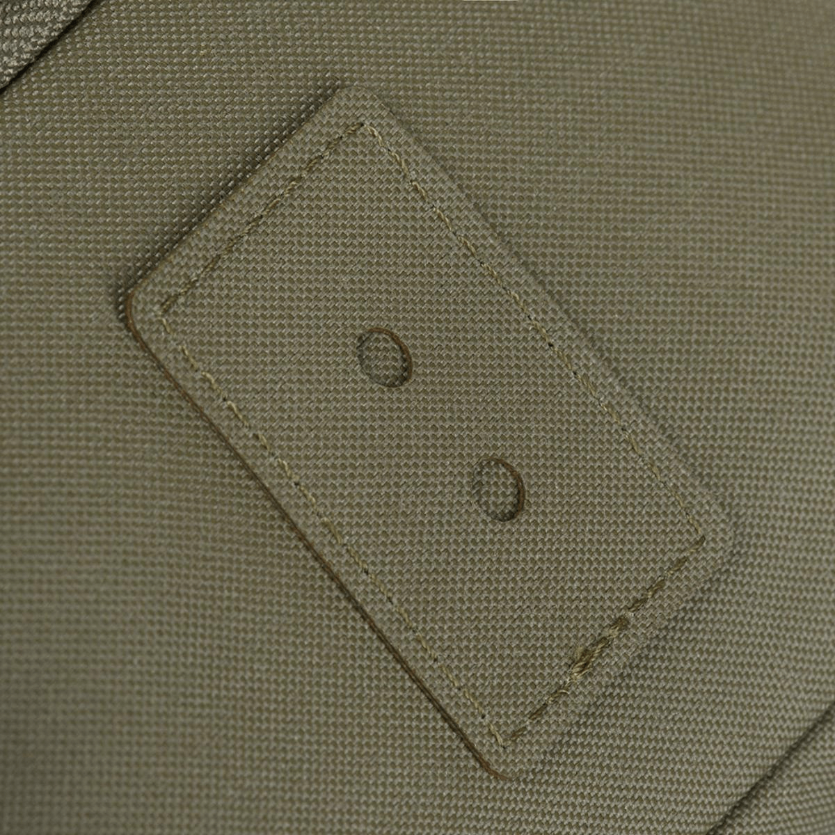 Detalje af M-Tac STURM Elite Rygsæk fremstillet i Cordura materiale, viser holdbar syning og materiale.