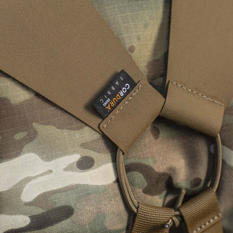M-Tac olkahihnat taktiseen vyöhön Laser Cut Cordura Squadron -materiaalista, suunniteltu lisäämään mukavuutta ja kestävyyttä, galleria-asento 1.