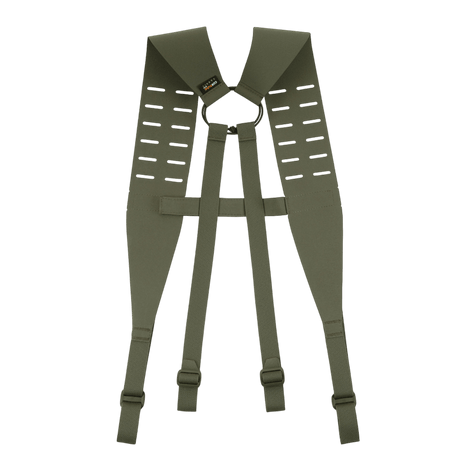 M-Tac olkahihnat taktiseen vyöhön Laser Cut tukevasta Cordura Squadron -materiaalista, NIJ-sertifiointi, näkyy galleria-asennossa 1.