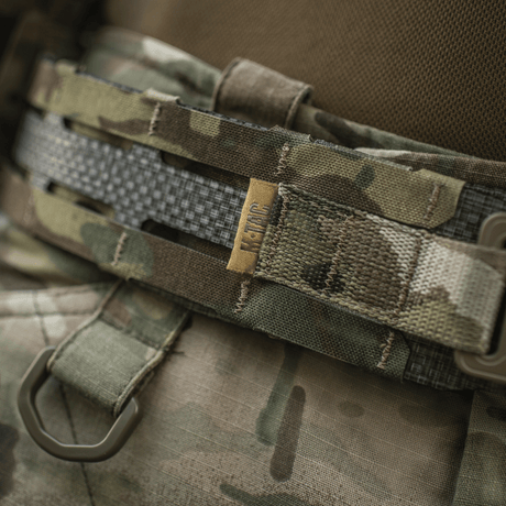 M-Tac Tiger Bælte Cobra Buckle i multicam med modulært bæltesystem og slidstærkt materiale, designet til taktisk udstyrsfastgørelse, galleri position 1