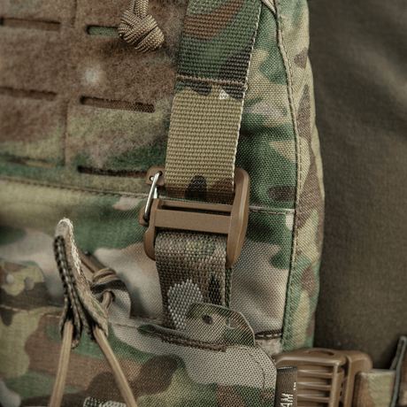 M-Tac etupaneeli Cuirass QRS Plate Carrier 3 lipasta multicam-elastisilla remmeillä, NIJ-sertifiointi, galleria-asema 1.