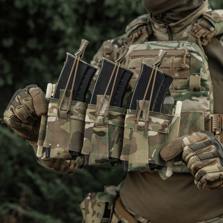 M-Tac etupaneeli Cuirass QRS Plate Carrierille, 3 lipasta, multicam, joustavilla nauhoilla, NIJ-sertifiointi, galleria, sijainti 1.