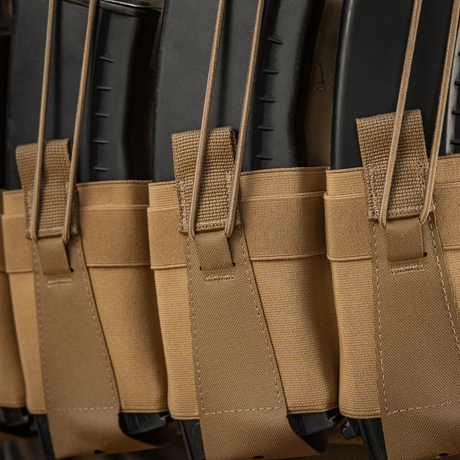 M-Tac etupaneeli Plate Carrier Cuirass QRS:lle, 4 lipasta, elastista materiaalia, NIJ-sertifiointi, toimiva säilytys, galleria, sijainti 1.