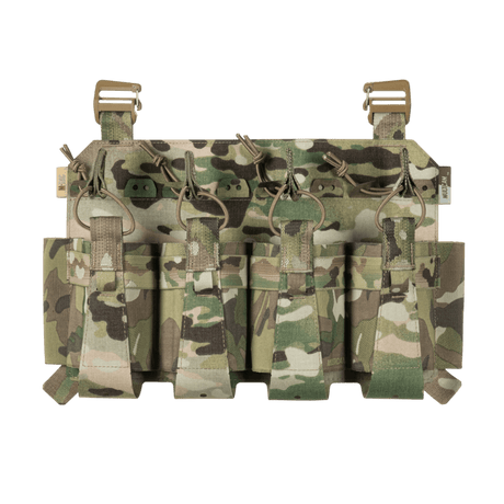 M-Tac etupaneeli Plate Carrier Cuirass QRS:lle, 4 lipasta, multicam-elastista materiaalia, NIJ-sertifiointi, galleria, sijainti 1.