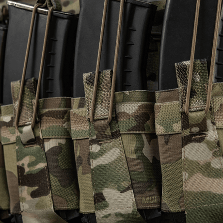 M-Tac etupaneeli Plate Carrier Cuirass QRS:lle, 4 lipasta, maastokuvioista elastista materiaalia, NIJ-sertifiointi, galleria, sijainti 1.