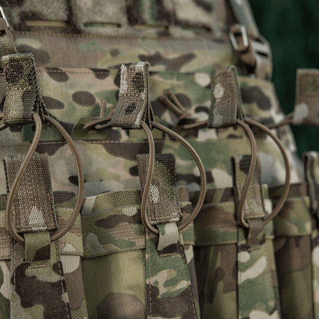 M-Tac etupaneeli Plate Carrier Cuirass QRS:lle, 4 lipasta, multicam-elastista materiaalia, NIJ-sertifiointi, galleria, sijainti 1.