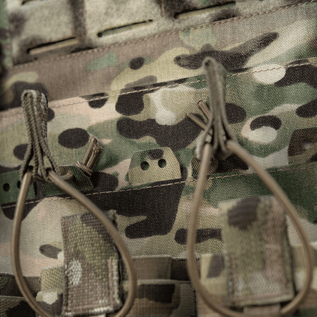 M-Tac etupaneeli Plate Carrier Cuirass QRS:lle, 4 lipasta, multicam-nylon, joustavat Magpul-taskut, NIJ-sertifiointi, galleria, sijainti 1.