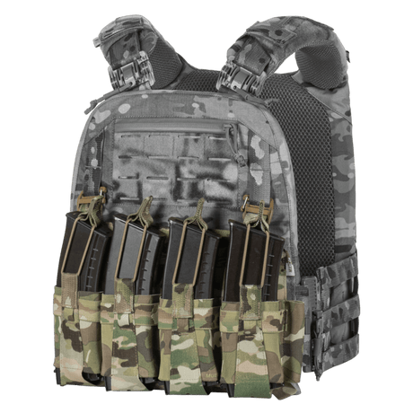 M-Tac etupaneeli Plate Carrier Cuirass QRS:lle, 4 lipasta, multicam-elastista materiaalia, NIJ-sertifiointi, galleria, sijainti 1.
