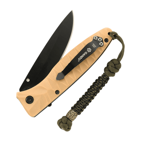 M-Tac Knife Lanyard Scandinavian punottu paracord-naru taskuveitsille, tyylikäs lisä ja käytännöllinen varalanka.