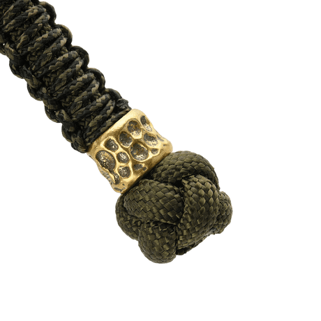 M-Tac Knife Lanyard Scandinavian Granule, punottu paracord-nauha, yksityiskohta.