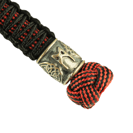 M-Tac Lanyard Scandinavian Mannaz kierretty paracord skandinaavisilla kuvioilla. Tyylikäs lisävaruste veitsille ja varusteille.