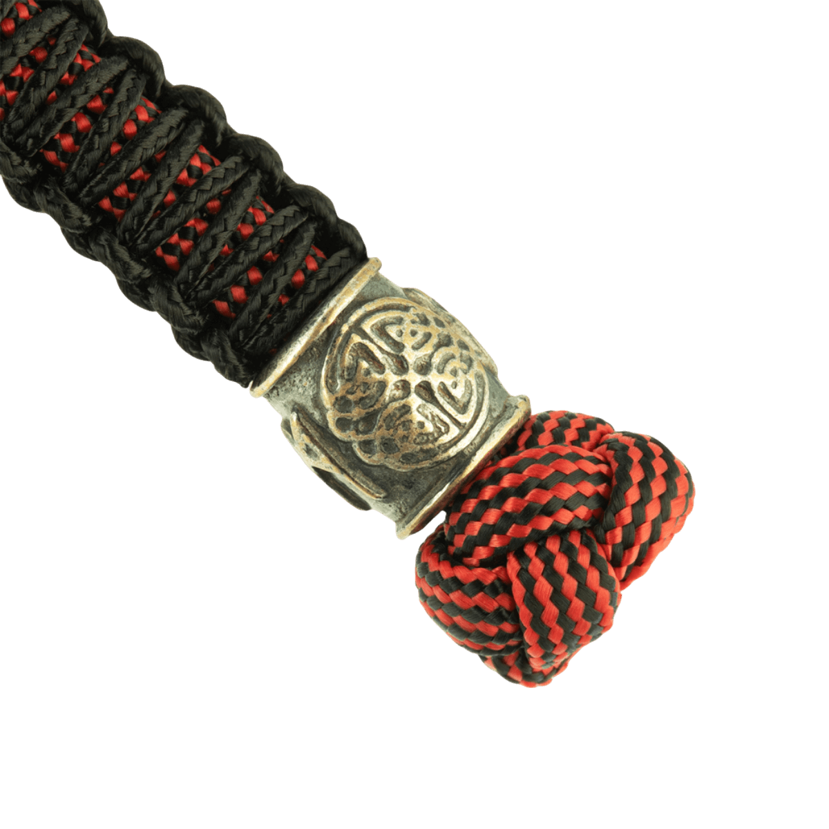 M-Tac Lanyard Scandinavian Mannaz med paracord og skandinavisk dekorativ perle, praktisk til knive og lommetilbehør.