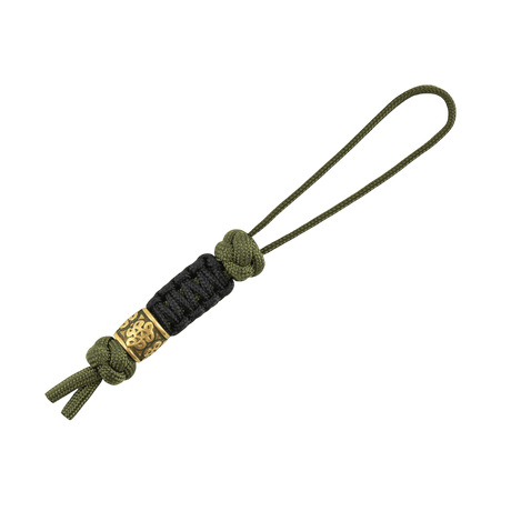 M-Tac Lanyard Scandinavian Small Chinese Knot, kierretty paracord ja skandinaavinen helmi, veitsille ja varusteille. Tyylikäs lisävaruste.