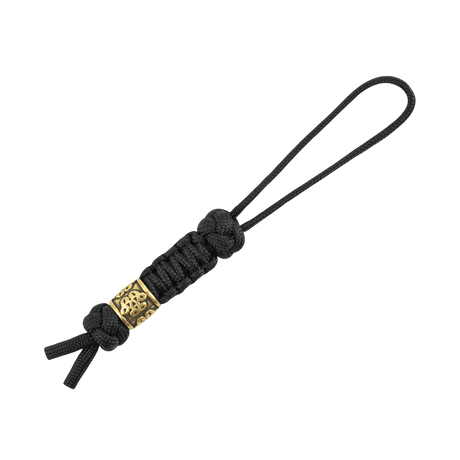 M-Tac Lanyard Scandinavian Small Chinese Knot skandinaavisella helmellä, valmistettu kierretystä paracordista, tyylikäs lisävaruste veitsille ja taskulampuille.