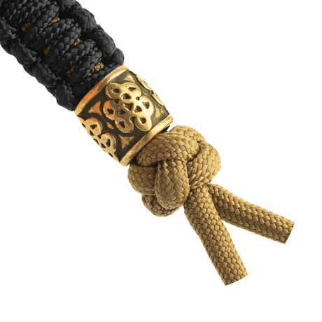 M-Tac Lanyard Scandinavian Small Chinese Knot kierretty paracord ja skandinaaviset kuviot, käytännöllinen veitsille ja taskulampuille.