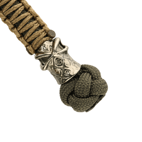 M-Tac Knife Lanyard Ninja, valmistettu 550 type III paracord, dekoratiivinen kobbernikkel