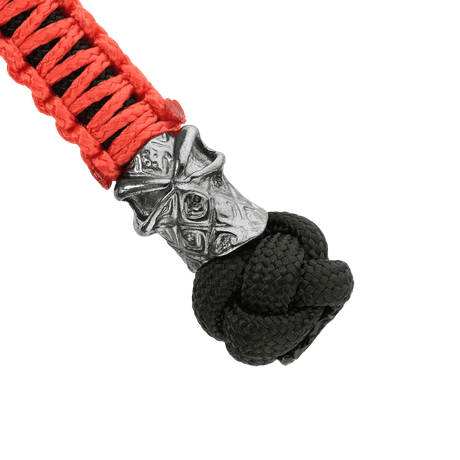 M-Tac Knife Lanyard Ninja paracord, cupronickel perle, tyylikäs ote veitselle, pituus 14,5 cm, lisää persoonallisuutta ja nopean pääsyn