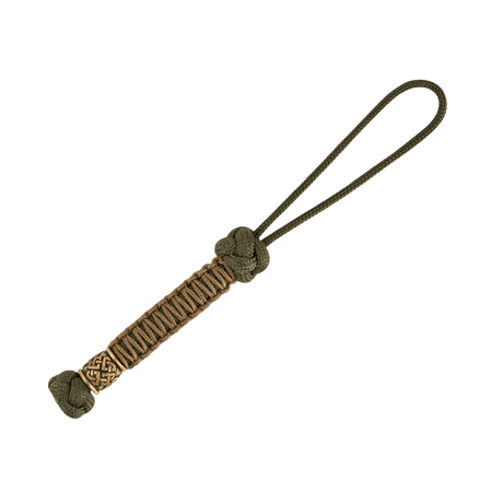 M-Tac Knife Lanyard Celtic, punottu paracord, tyylikäs lisävaruste veitsille ja varusteille, uniikki muotoilu ja käytännöllinen.