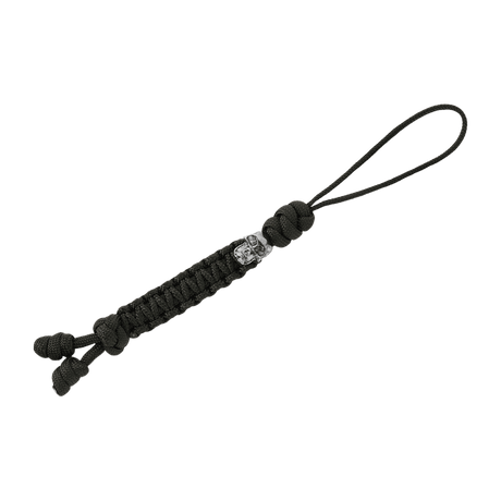 M-Tac Loopy Snake Skull Lanyard punotusta paracordista, tyylikäs lisävaruste veitselle tai varusteelle, joustava ja kestävä.