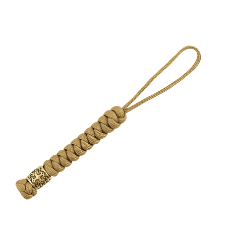 Punottu M-Tac Viper Lanyard Scandinavian paracordilla ja Viper-helmellä skandinaavisella designilla, täydellinen veitselle tai taskulamppuvarusteeksi.