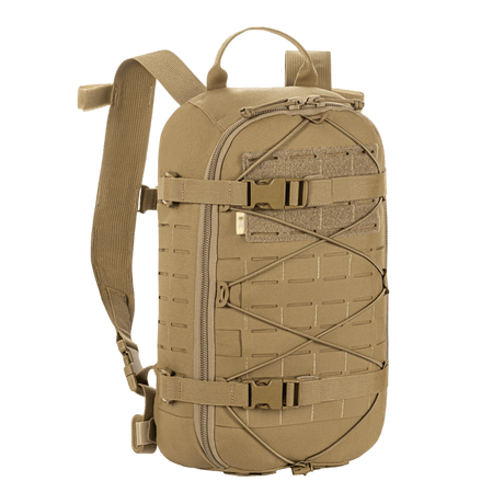 M-Tac reppu Sturm Elite Gen.II Cordura-kankaasta, MOLLE-järjestelmällä ja sisäänrakennetulla juomajärjestelmällä omavaraisille retkille.