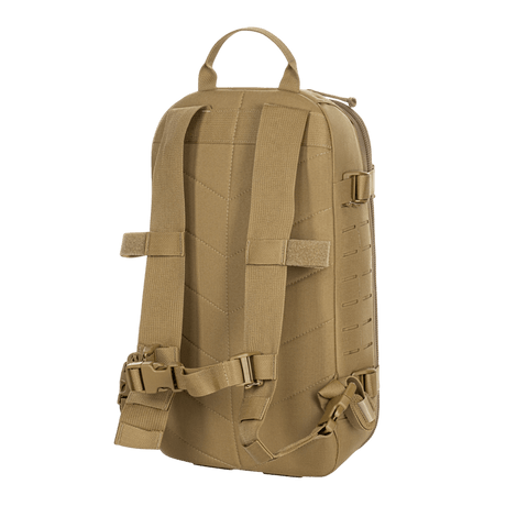 M-Tac reppu Sturm Elite Gen.II taktinen reppu vahvistetuilla olkahihnoilla ja MOLLE-järjestelmällä, suunniteltu kestävyys ja toiminnallisuus.