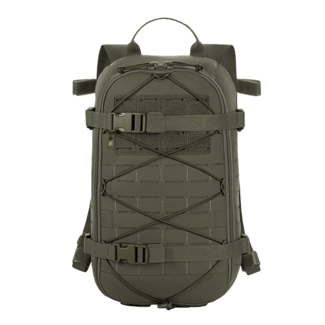 M-Tac Sturm Elite Gen.II Cordura-kankaasta MOLLE-järjestelmällä, suunniteltu omavaraisiin kenttäolosuhteisiin. Kehittynyt raid-reppu.