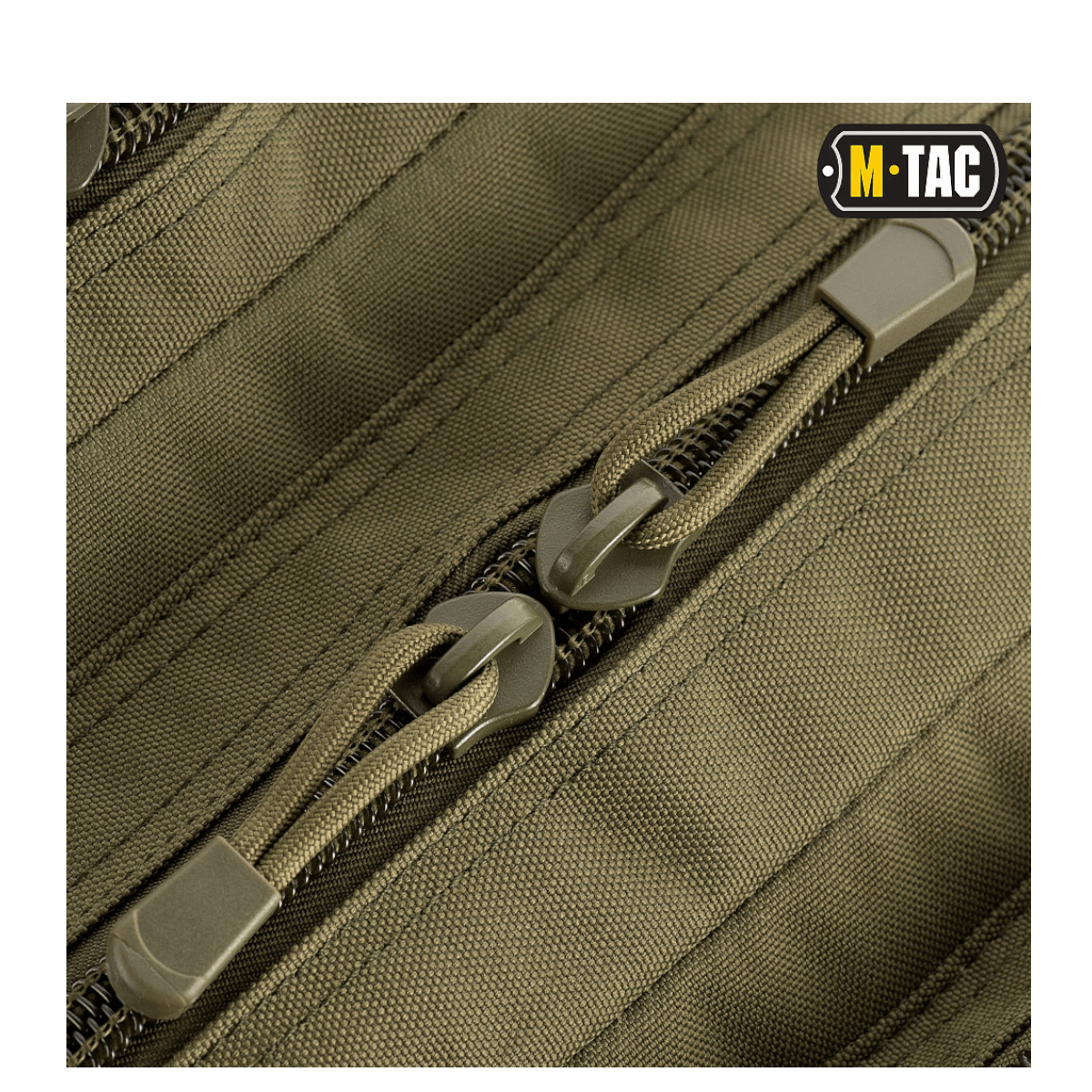 M-Tac Large Assault Pack Rygsæk med robuste lynlåse og MOLLE-fastgørelsessystem, ideel til bybrug og korte vandreture.