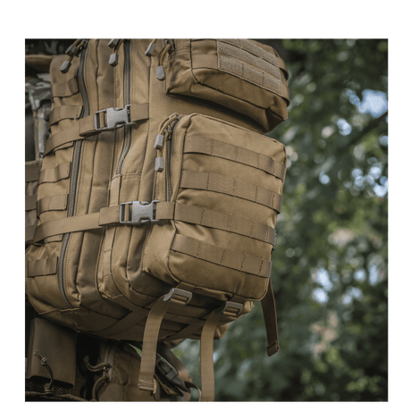 M-Tac Large Assault Pack -reppu vahvarakenteinen, MOLLE-järjestelmä ulko- ja kaupunkikäyttöön.